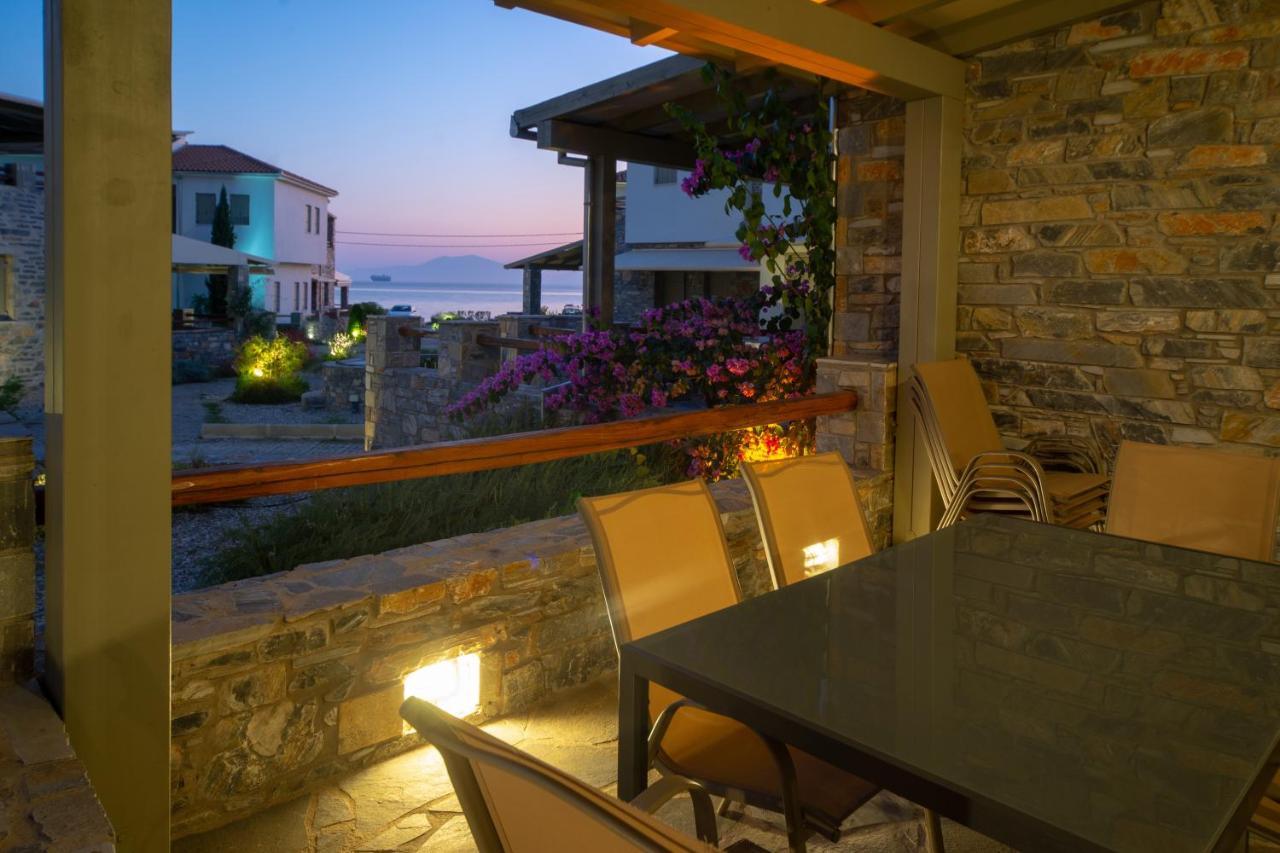 Villa Ambrosia, Beach House, Platanidia, Pelion מראה חיצוני תמונה